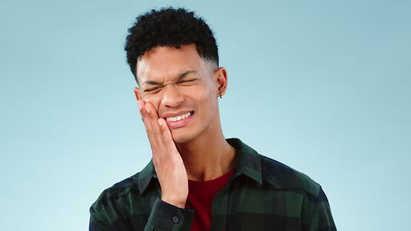 Person With Tooth Pain
